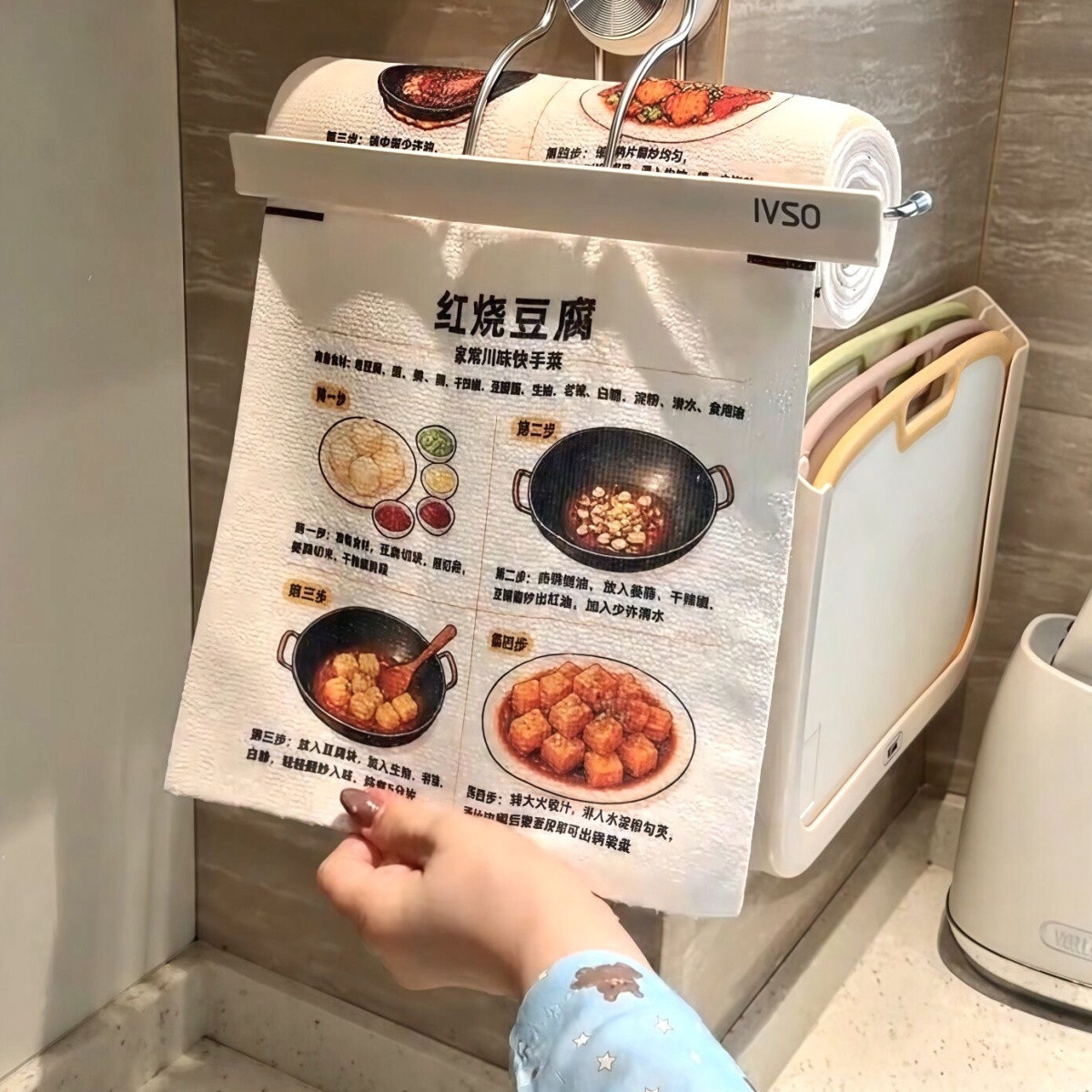 特厚周抛可撕易洗厨房一次性抹布