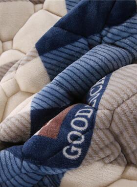 A加厚菌牛奶专绒床垫类宿舍学生单人90x90cm大学0826cd用床褥子毛