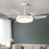 吊扇灯强吊扇灯客厅HJ 05餐灯厅电扇吊灯创风北欧意家居风扇集成