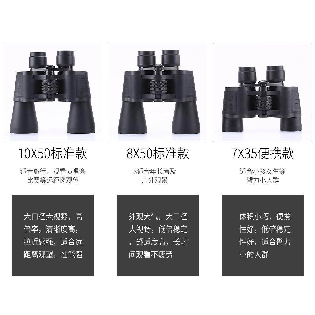 琅途双筒远镜清高倍超高夜视演唱会专用望眼镜人体专100X50儿童望