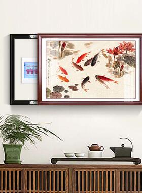 事事如意饰新关中电表式箱装画免打孔遮挡配电LM80044箱电闸盒开