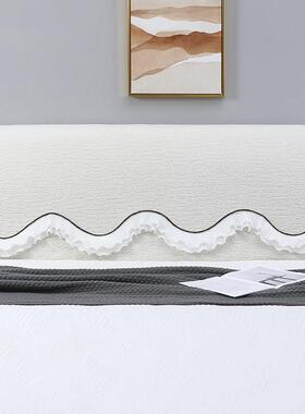 床头罩套简现风代头VHY保护套木床约头罩公床主软包夹棉加厚床头