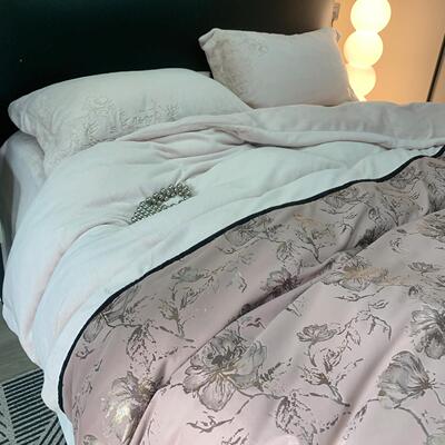 轻奢古风金绒四件套冬鎏季加厚保暖牛奶绒毛绒加套绒TXF被床上用