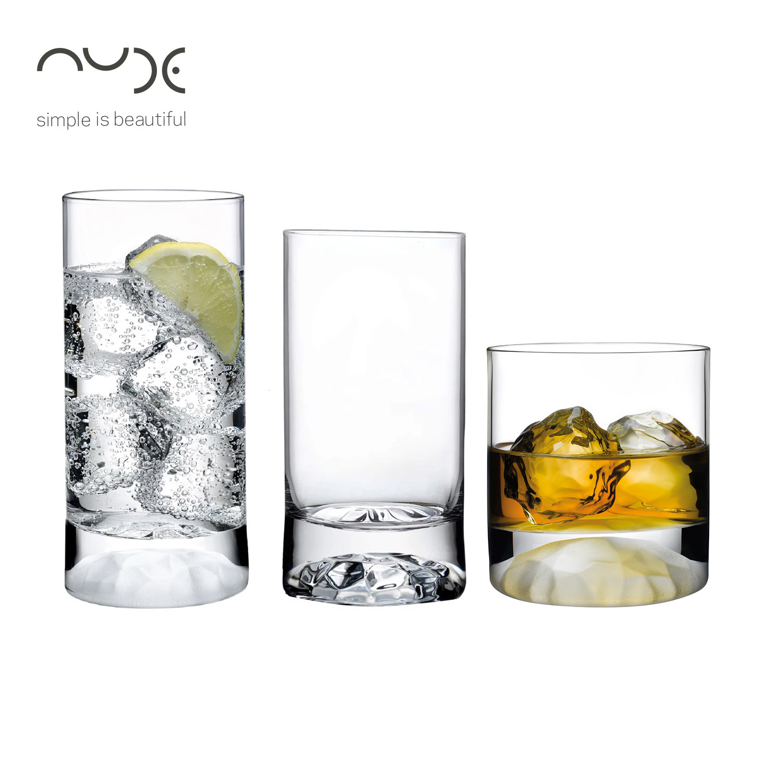 土耳其NUDE进口Club俱乐部水杯水晶玻璃洋酒杯子啤酒杯高身水杯,餐饮具,玻璃杯,淘宝优惠券,粉丝福利购,淘宝优惠卷