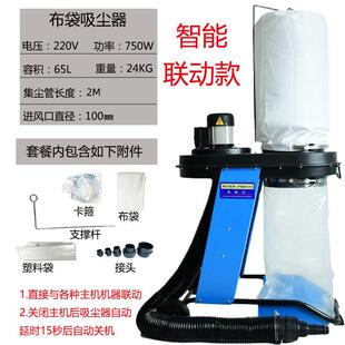 集尘器出口RDC100E工业木工除尘器 布袋式 吸尘器洗车过滤器大功率
