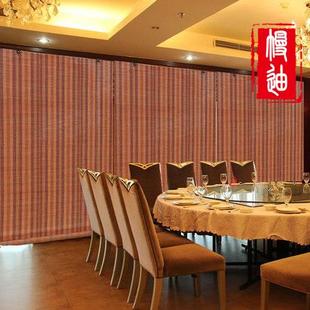 禅意复古茶室民宿餐厅装 竹帘窗帘家用卷帘隔断中式 饰遮光遮阳帘子