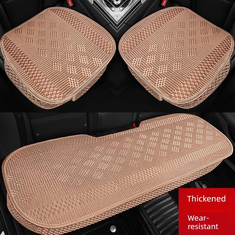 北京现代瑞纳悦纳RV悦动伊兰特坐垫凉垫秋四季通用透气棉汽车座套