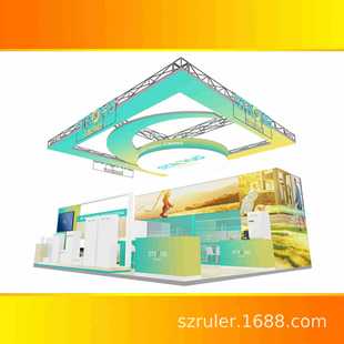 菲律宾光地展位布置展台展会展览设计搭建木结构展台制作搭建工厂