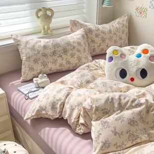 甜甜圈 秋冬新款 加厚系列植物羊绒四件套SJT6019