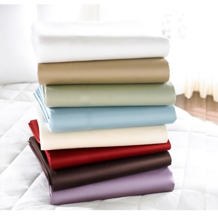 120支140支埃及全棉床单及被套，缎面纯色四件套，超厚，超耐磨，