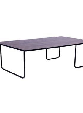 茶几简约现代小户型铁架茶几客厅桌组装长方形茶几桌子