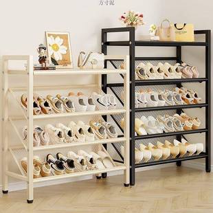 新款碳钢鞋架门厅宿舍多层落地鞋柜加高鞋子收纳神器防尘超窄鞋架