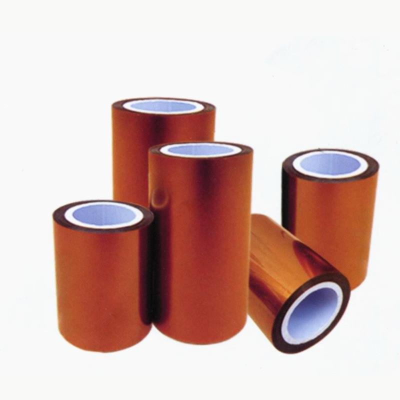 绝缘材料耐高温聚酰亚胺薄膜整支散料可分切耐温薄膜黄色PI保护膜