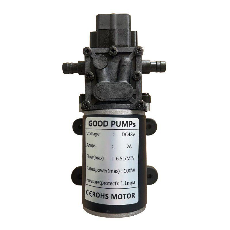 12V24V48V100W6.5L直流隔膜往复泵3215Y智能泵清洗机洗地机泵