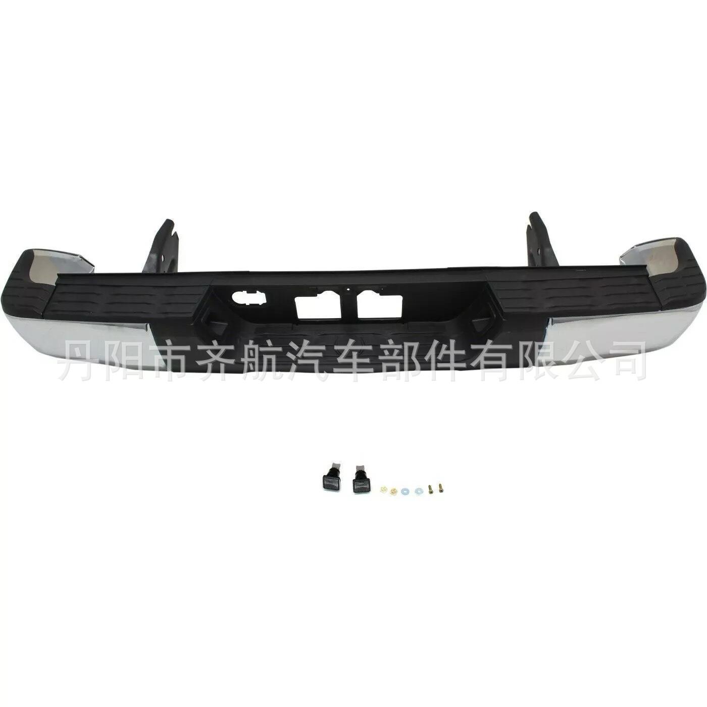 适用2014-2021款丰田坦途TUNDRA后保险杠铁杠总成电镀521520C030