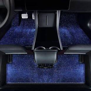 地毯式直铺垫星空毯全包围汽车脚垫上层垫高档通用型一体成型