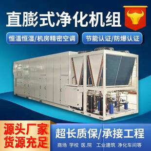 直膨式净化空调机组组合式恒温恒湿机组实验室车间洁净式直膨机