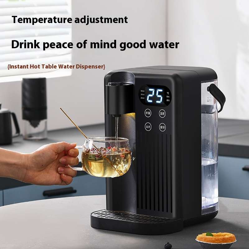 water dispenser家用小型饮水机台式一键出水桌面办公热水壶代发