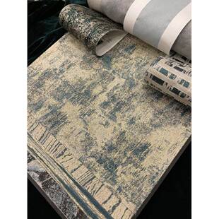 光面料 客厅成M品精遮计窗帘靠包服装 新款 设师2021高密新中式