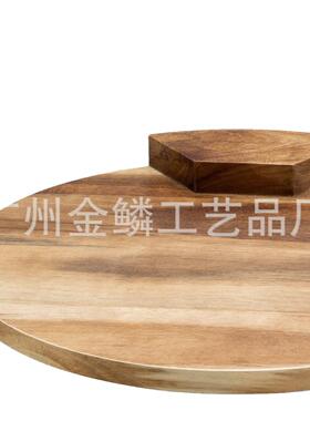 新款CornerCuttingBoard创意木质厨房台面角切菜板工具