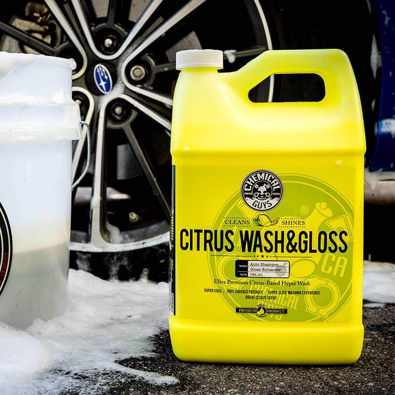 化学小子柑橘上光洗车液摩托车预洗液白车专用高泡沫强力去污水蜡