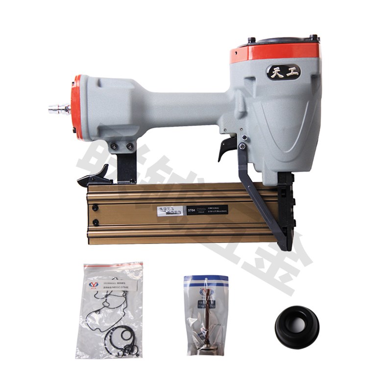 重庆天工ST64气k动钢钉枪 T64钢钉枪水泥钉枪 50钢排钉枪/线槽钉