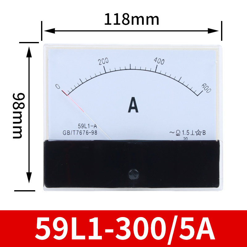 59L1交流电流电压表指针式450V 50/5A 100/5A 200/5A 300/5A 400A