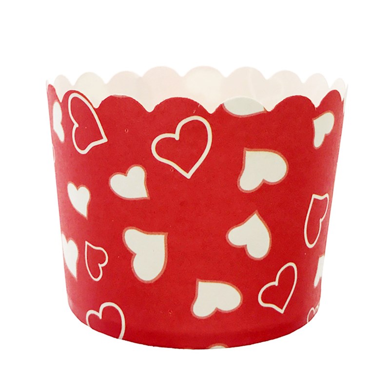 中号马芬杯 一次性蛋糕模具机制杯 烤箱用蛋糕纸杯 烘焙工具 50个
