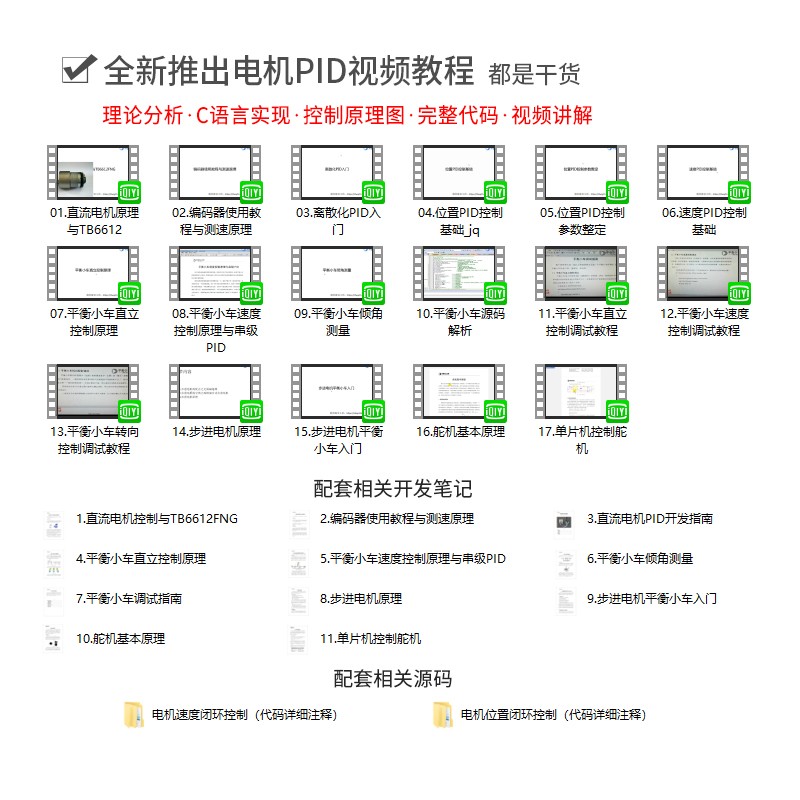 标准版两轮差速小车底盘 圆形智能车底盘 底座 带编码器电机