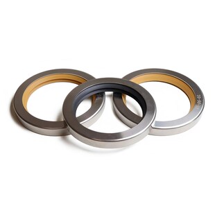 PTFE不锈钢四氟油封双唇内径10