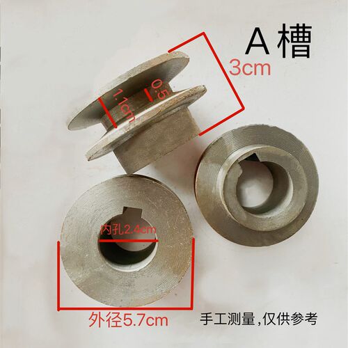 A型皮带轮减速器波箱电机马达皮带轮吊机玉米电机皮带轮传送轮