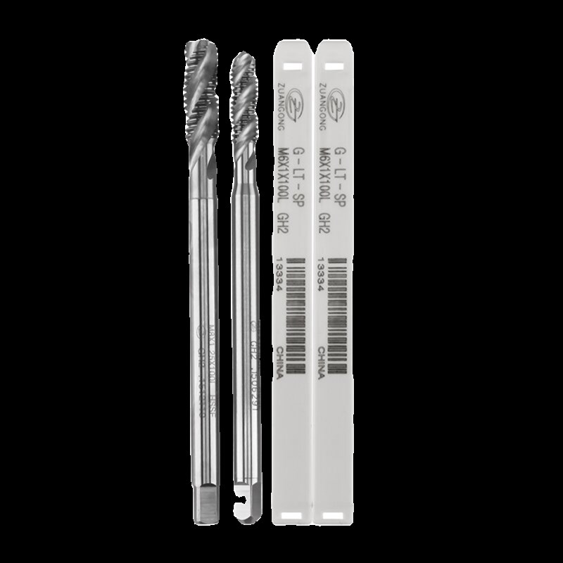 含钴加长螺旋先端丝锥不锈钢铝用美制加长机用丝攻 M3M4SM5M6M8M1