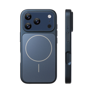 钛蓝自带镜膜细圈磁吸适用苹果17手机壳新款 iphone17套苹果17promax全包17pro防摔苹果16硅胶15外壳14超火13