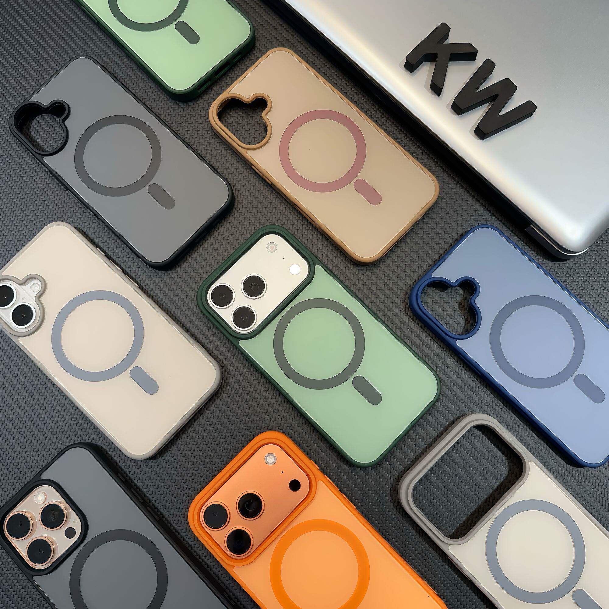 肤感撞色磁吸适用苹果17/16pro手机壳iPhone15Promax磨砂14plus全包防摔ip13/12PM男女简约防滑保护套高级感