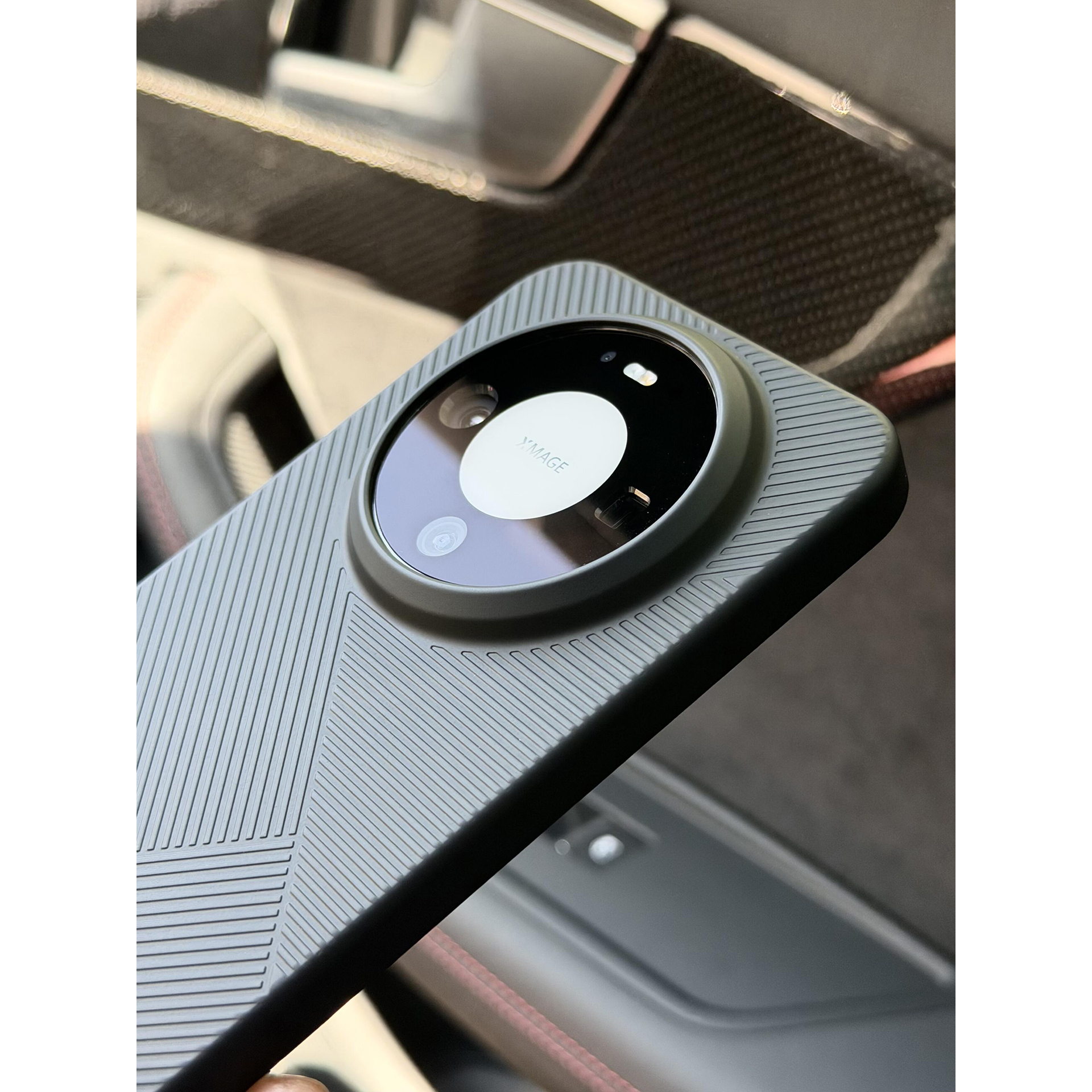 个性几何条纹亚克力冰雾磨