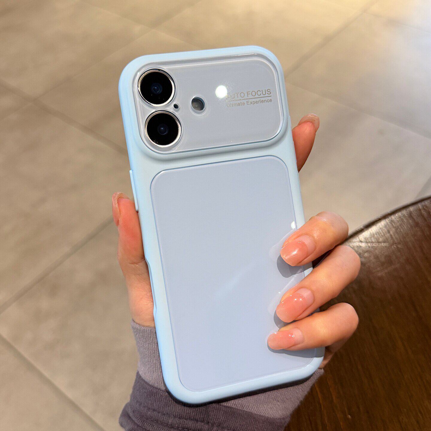 婴儿蓝ins超火马卡龙软糯边框适用苹果17手机壳17promax新款iPhone17Pro高颜值16proMax网红女15PRO镜头膜15p