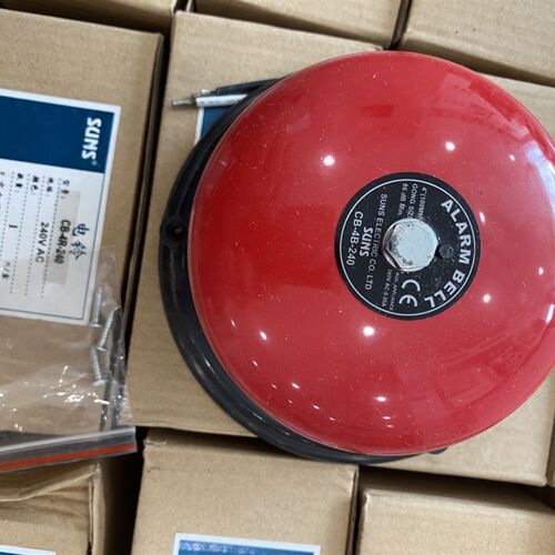 SUNS三实UL认证电铃CB-4BR 220V/CB-4R-24 24VDC/CB-4R/4B-240/12