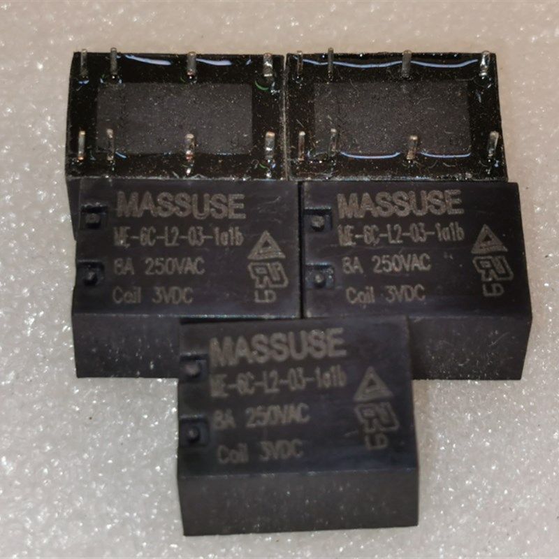 ME-6C-L2-03-1na1b 宏发磁保持继电器 ME-6C-L2-03-1a1b 八脚