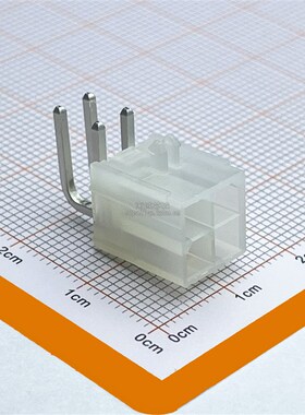 MOLEX莫仕5569- 02A2/4/6/8/10孔弯脚母座4.2mm间距39301040端子