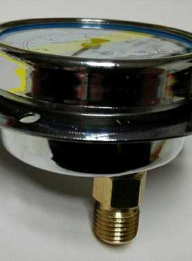 特种轴向带边 偏心耐震压力表 yn60zt -p 0-10mpa/1400psi 60mm