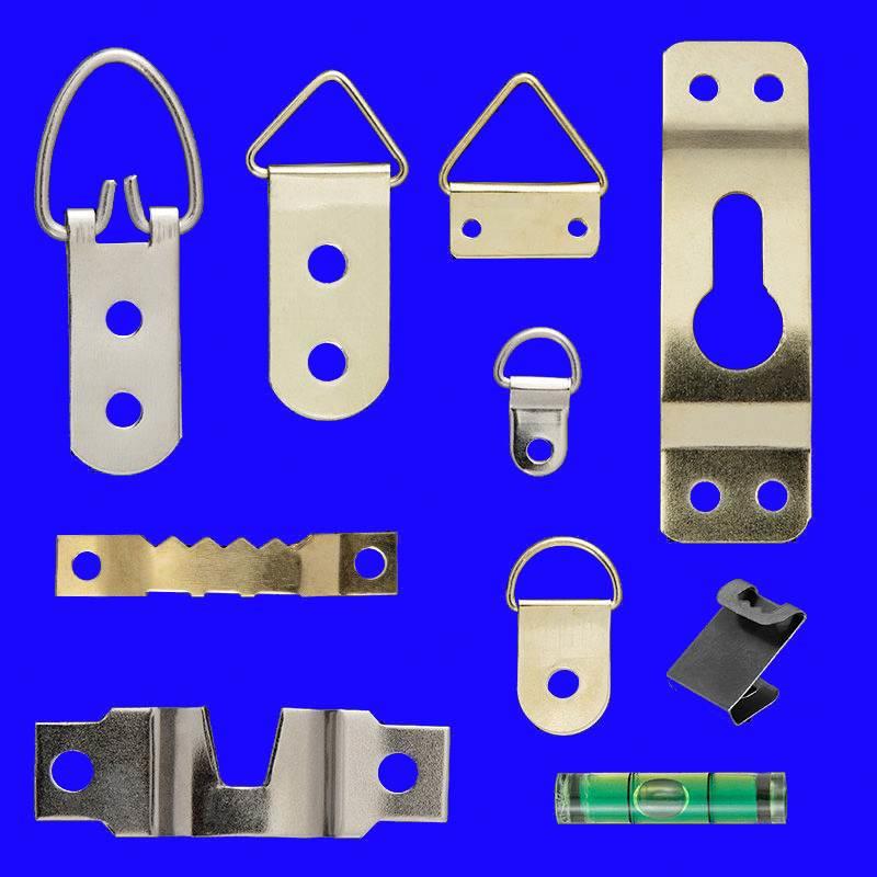 相框挂钩暗挂五金配件装饰画婚纱照画框挂钩 无痕钉专用五金挂钩