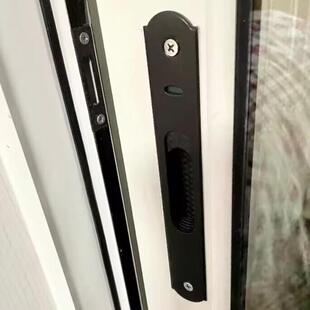 移门锁门窗锁扣钩锁不锈钢推拉铝合金窗户90老式防盗锁单面条形锁