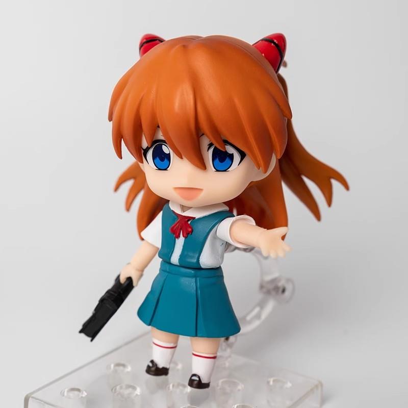 EVA手办动漫周边模型摆件 明日香1202 绫波丽1197粘土人初号机