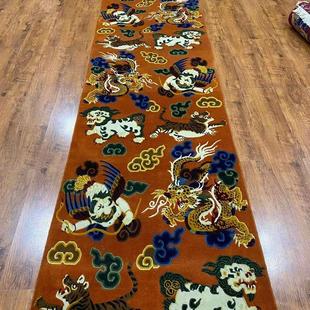 器世界尼泊尔纯手工羊毛藏毯大经堂地毯别墅地毯佛堂地毯