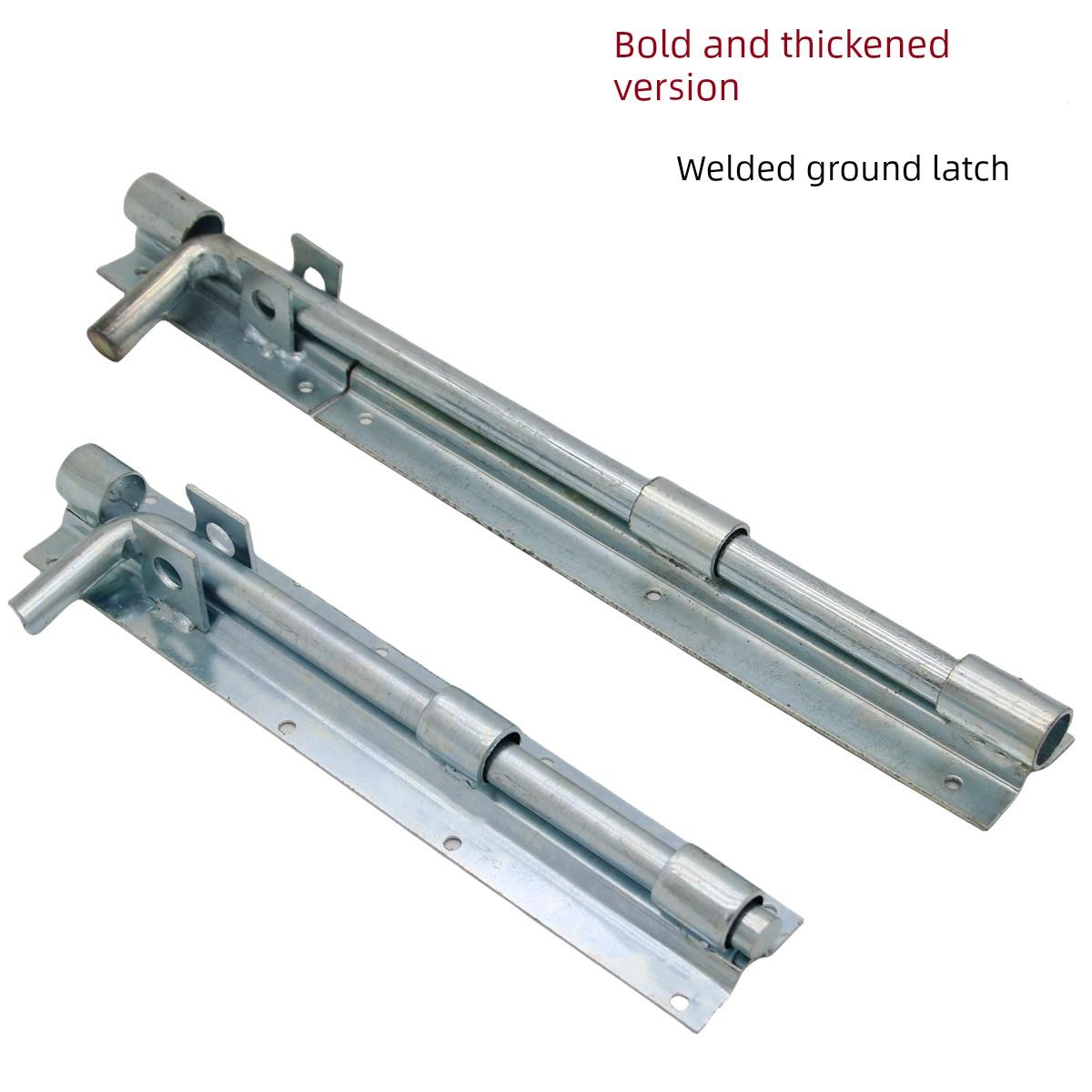 加粗加厚大铁门地插销门栓地栓焊接落地插销排销横插销门插销竖插