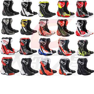A星alpinestars Supertech R 摩托车机车竞技透气骑行长靴骑行鞋