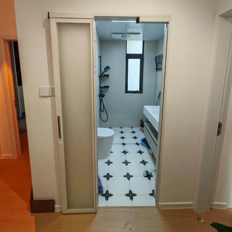 窄边Pd门卫生间厨房推拉折叠一体门厕所pt门定制推拉网红玻璃移门,全屋定制,卫生间门/厕所门,淘宝优惠券,粉丝福利购,淘宝优惠卷