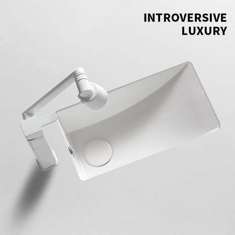 阳台竖着装台下盆嵌入式窄长陶瓷水槽小尺寸洗脸盆家用洗手盆单水