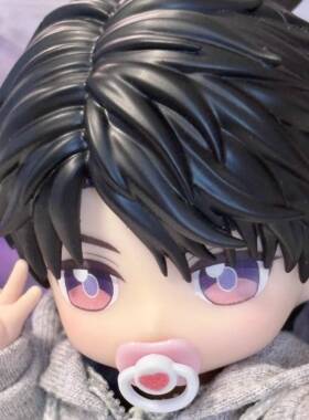 gsc夏以昼头壳恋与深空ob11头发ob22建模头12分粘土人娃娃现货