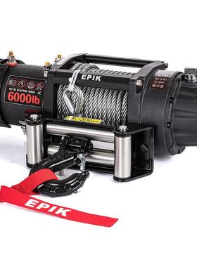 126000磅车自救电动绞盘V改装提升卷扬机载汽小吊EPIKWINC机拖车
